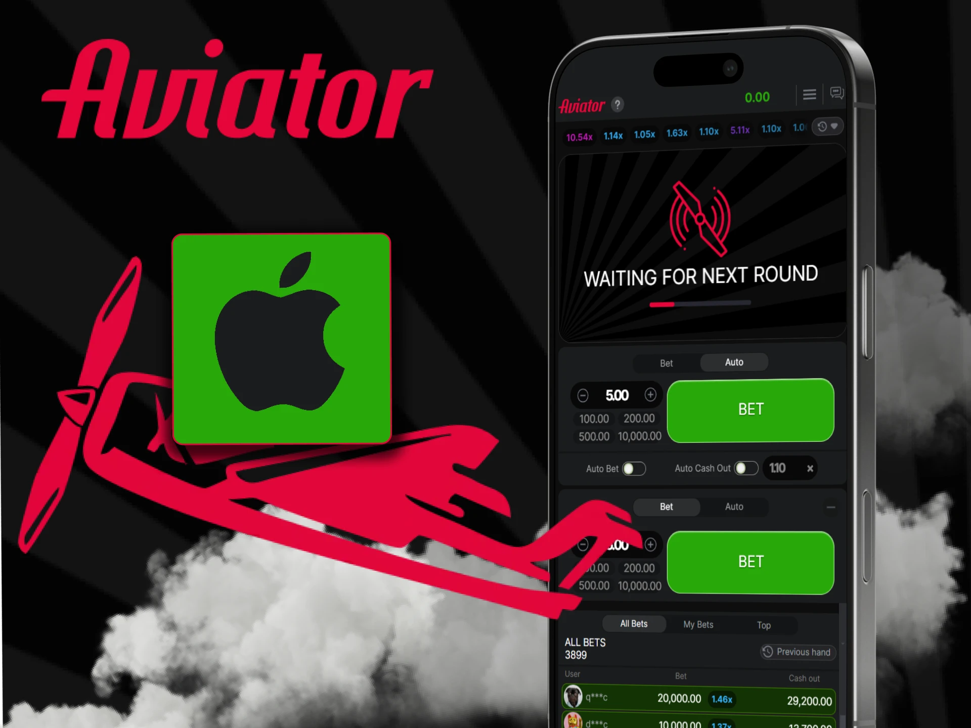 Aviator is available on iOS devices.