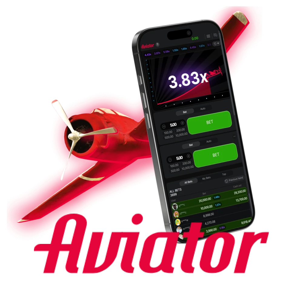 Download the Aviator app for your devices.