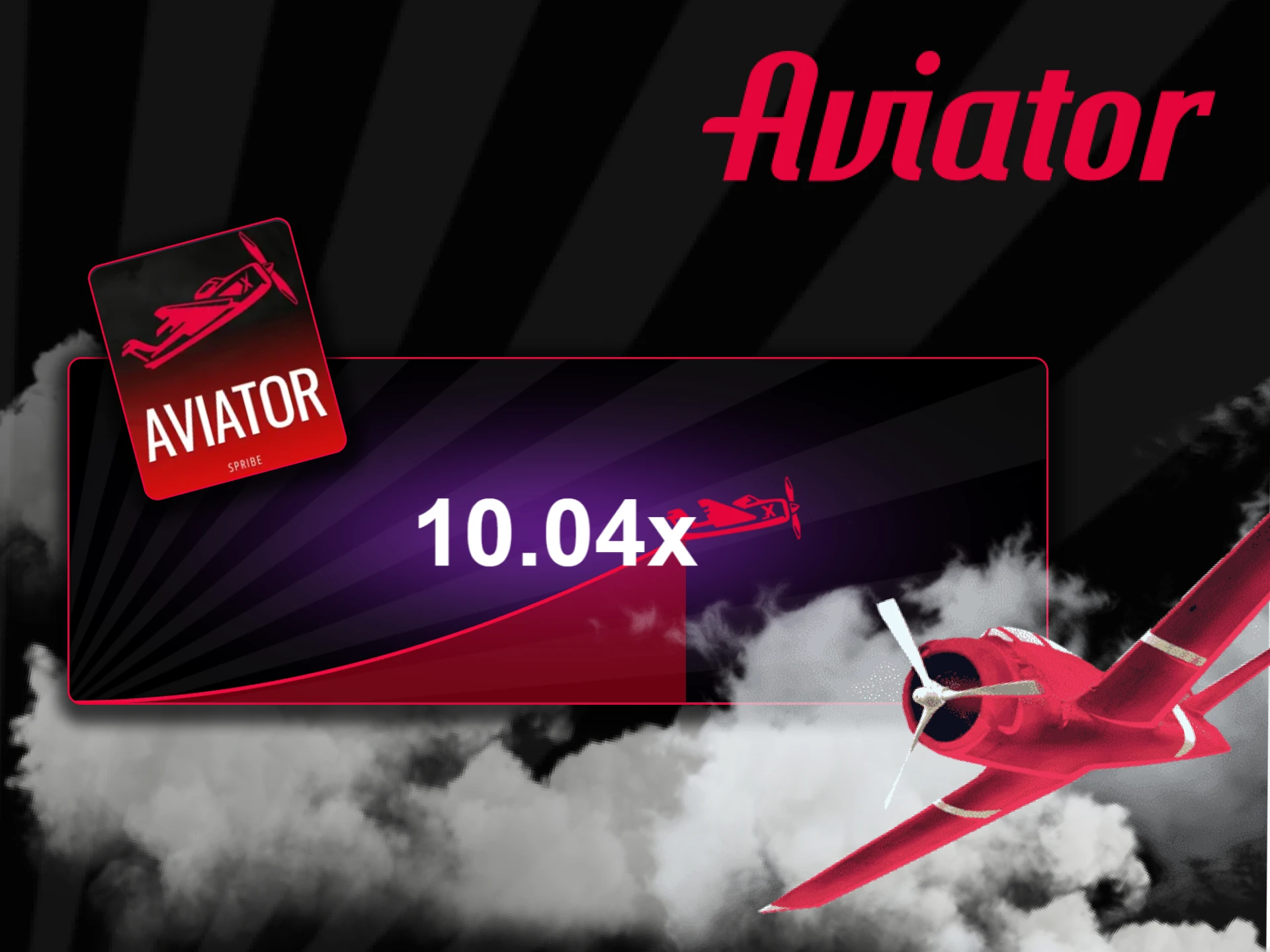 Sign up for an online casino and play Aviator.