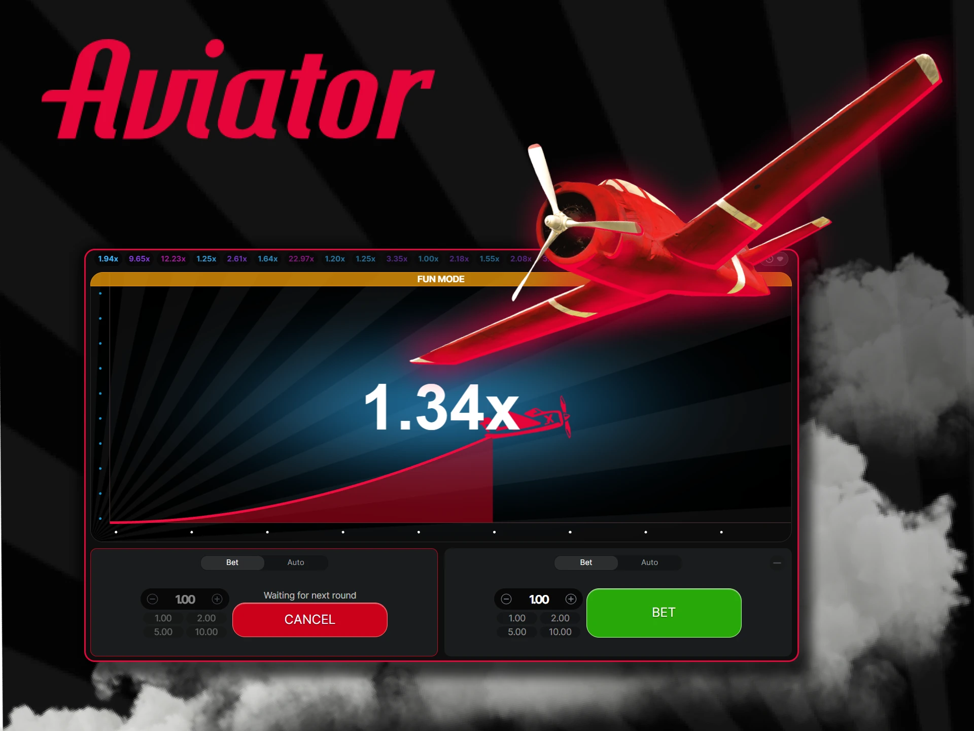 Try to use the tricks and tips and play the Aviator game.