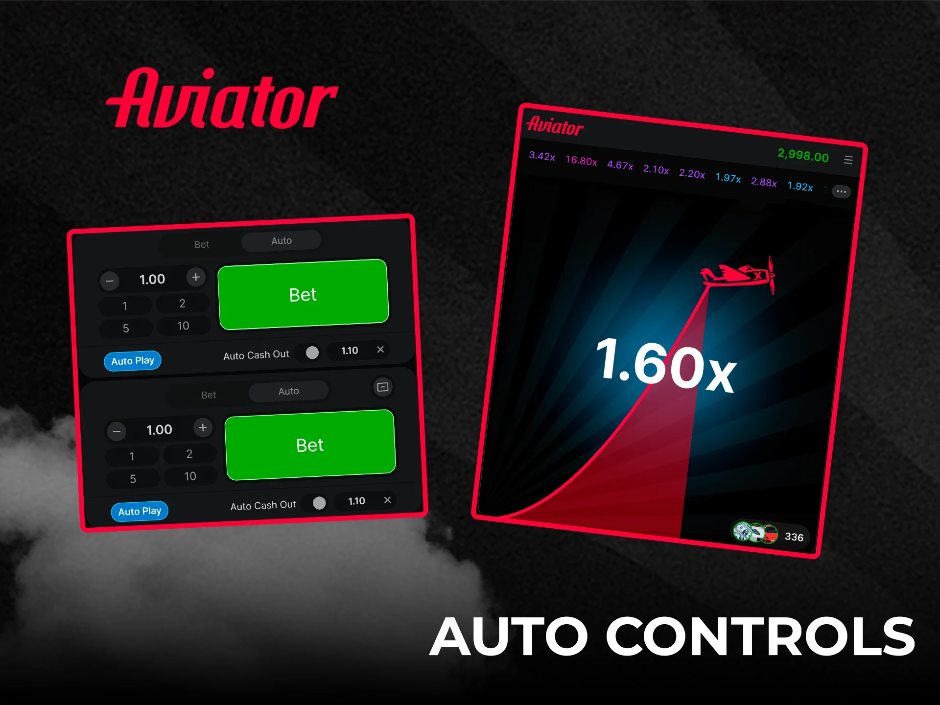 Take a look at the possibility of earning a big win in the Aviator game in India by clicking on auto play.