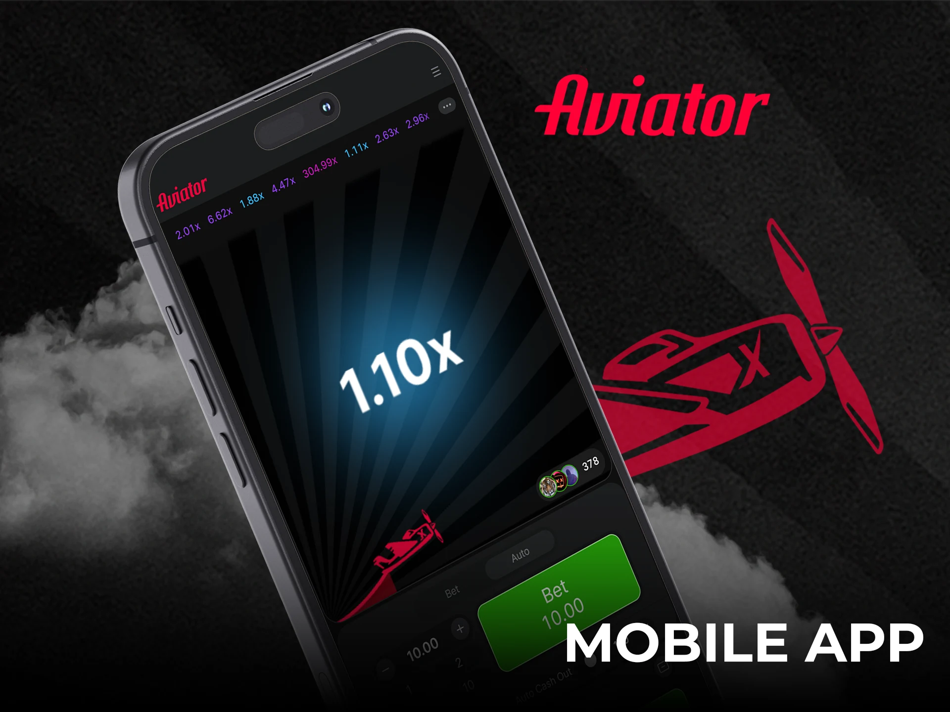 Play the Aviator game directly on your device in India.