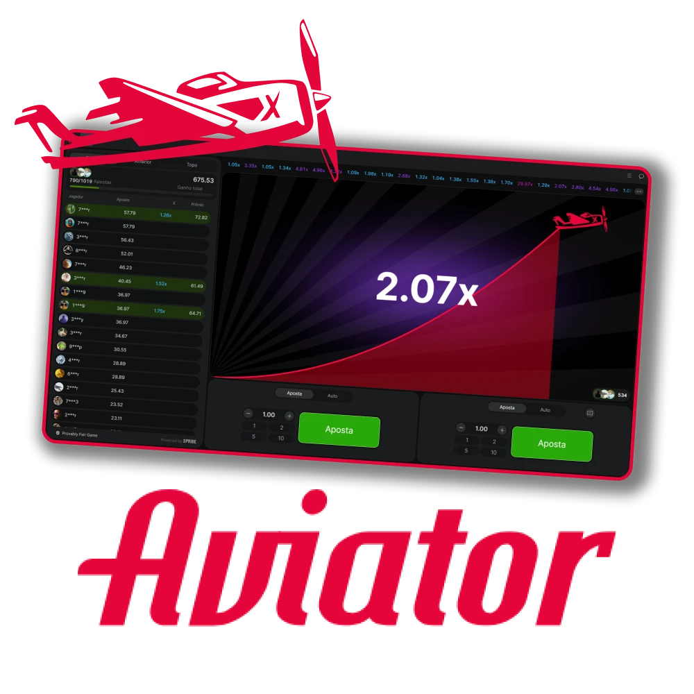 Comece a jogar e ganhe no jogo Aviator.