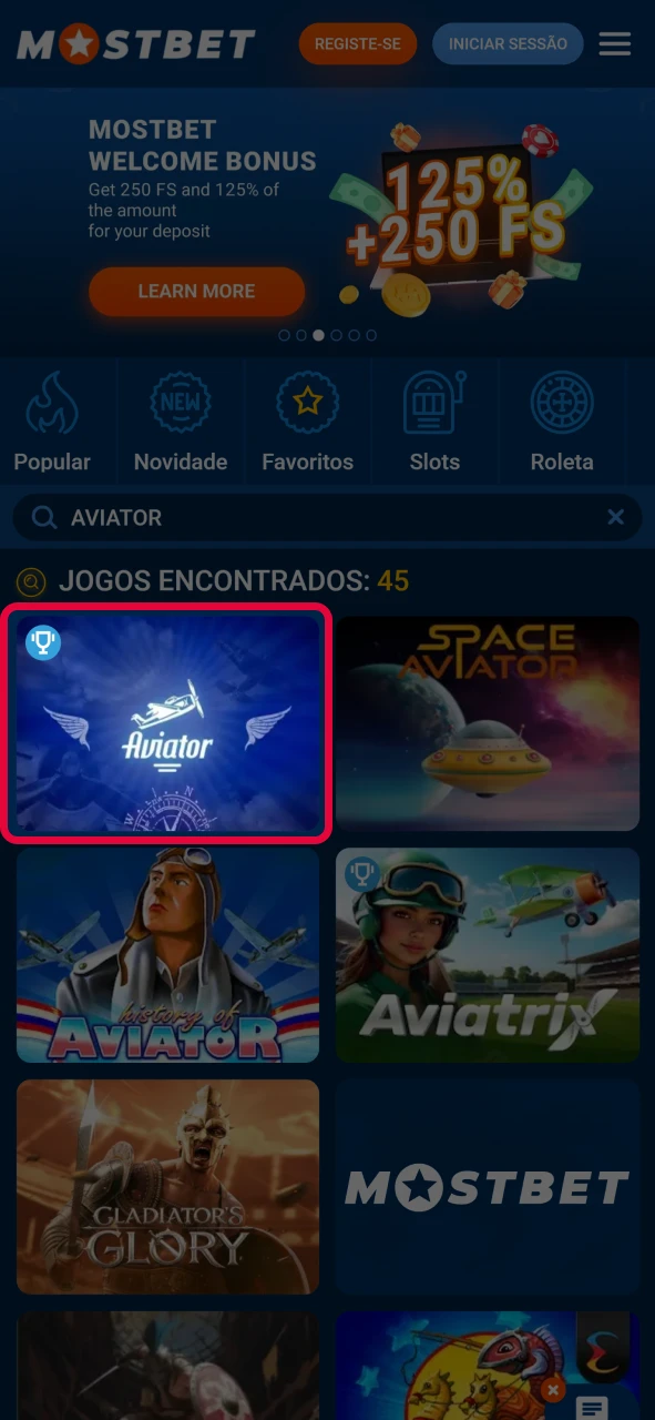 Encontre o Aviator no site do casino em Moçambique.