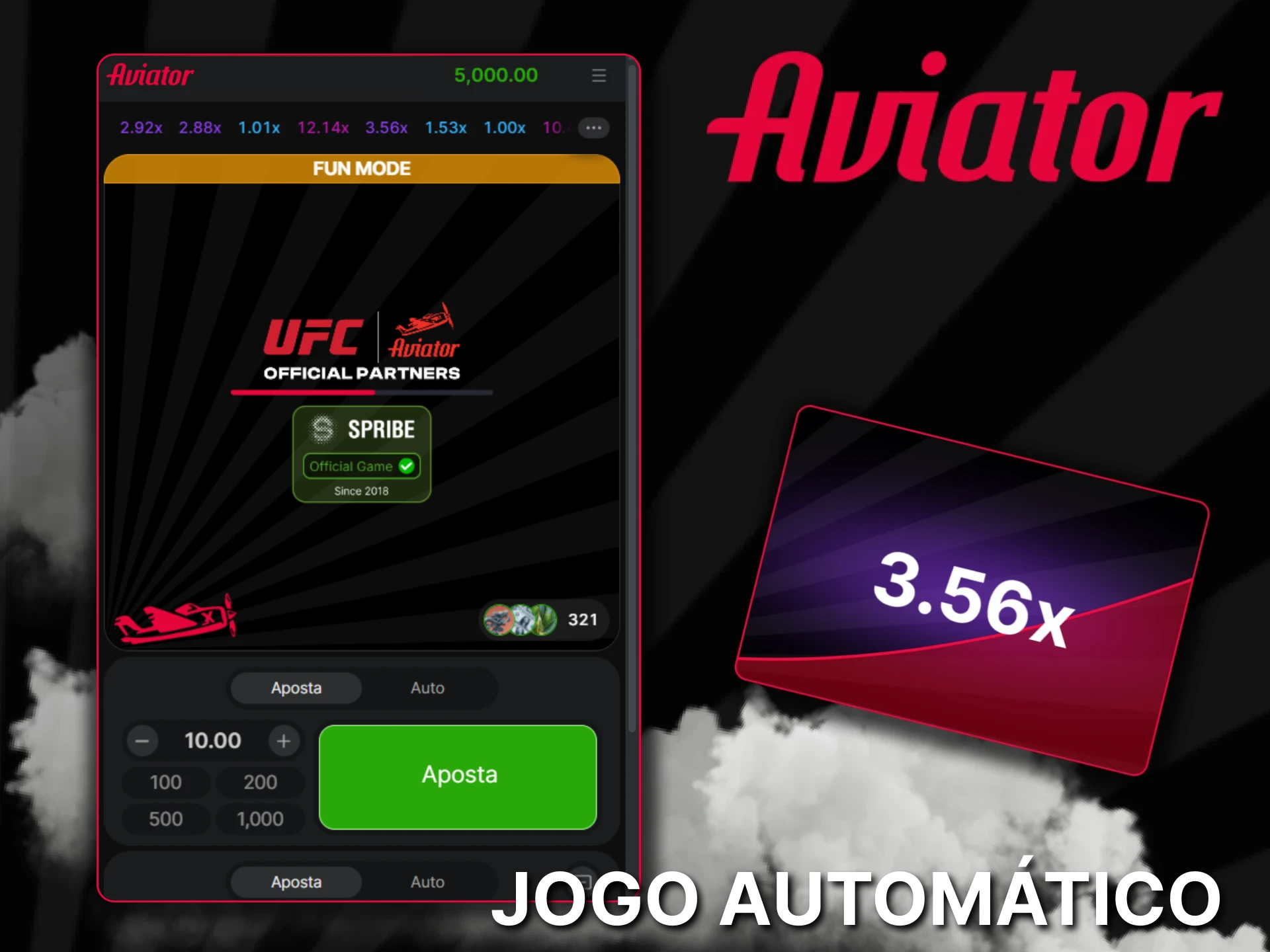 Defina as suas apostas usando os recursos de jogo automático e saque no Aviator em Moçambique.