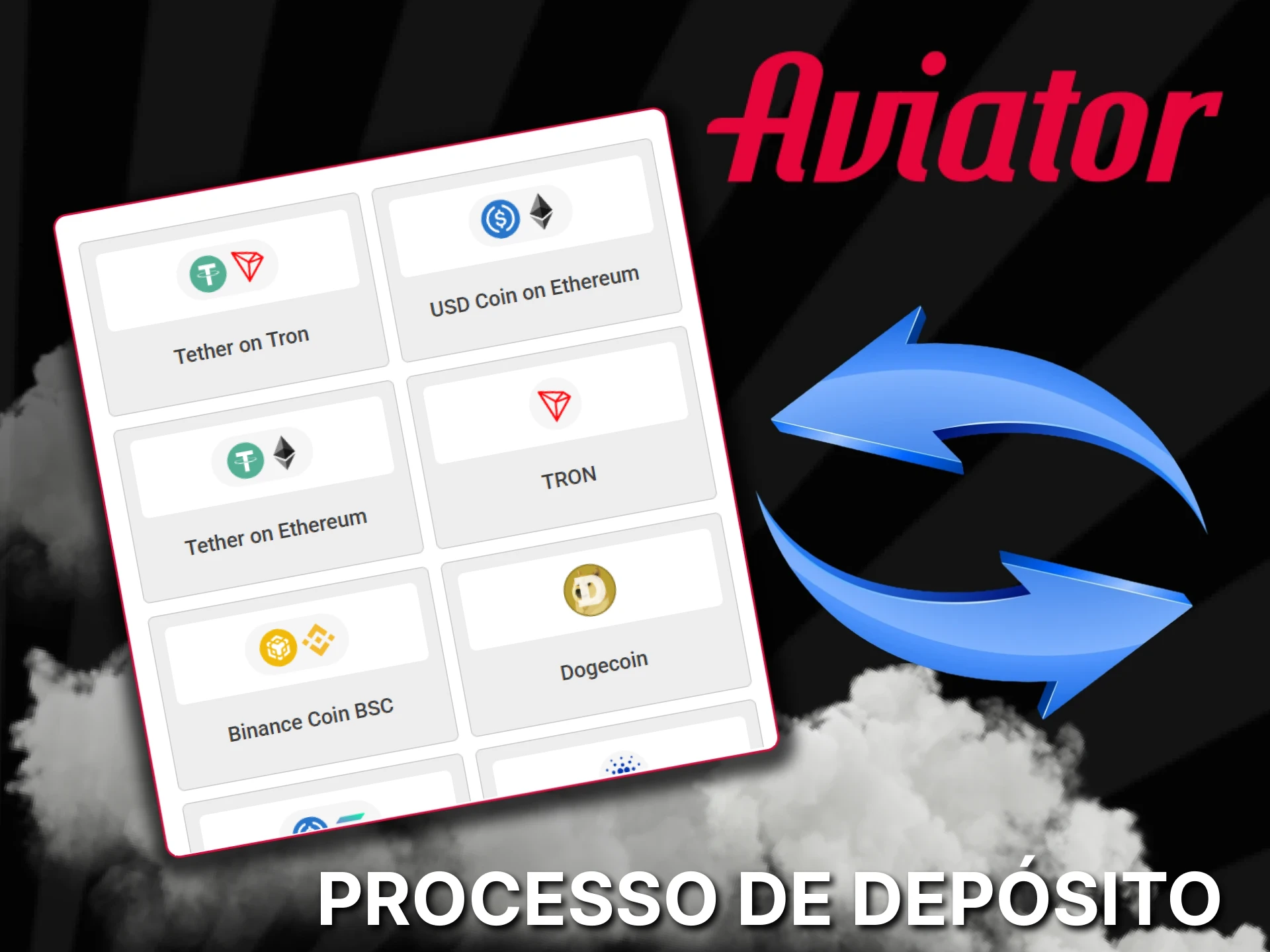 Para começar a jogar Aviator, você precisa fazer um depósito.