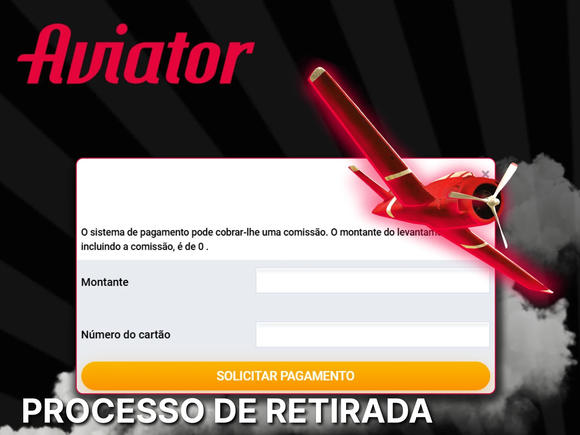 Levante os seus ganhos do Aviator.